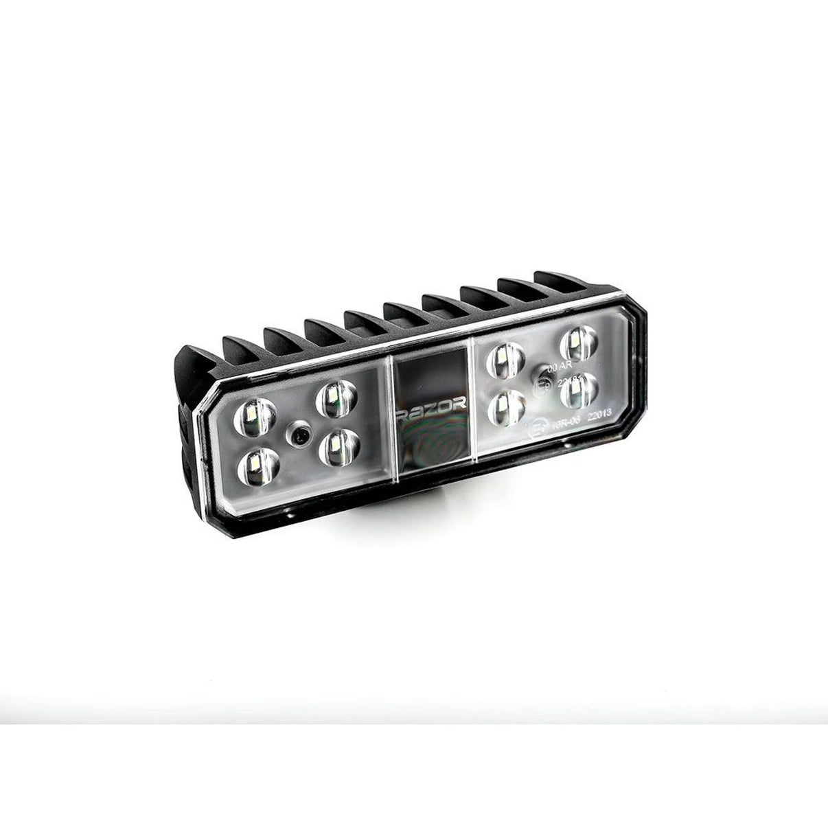 nærbillede af detaljer og materialer af Work light Razor Workers 24W E-mærket IP68 – Baklys & arbejdslys – Carlevel