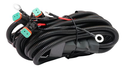 Reläkabelsats 3st Extraljus 12V – DT 60A – produktbild framifrån | Xenonkungen