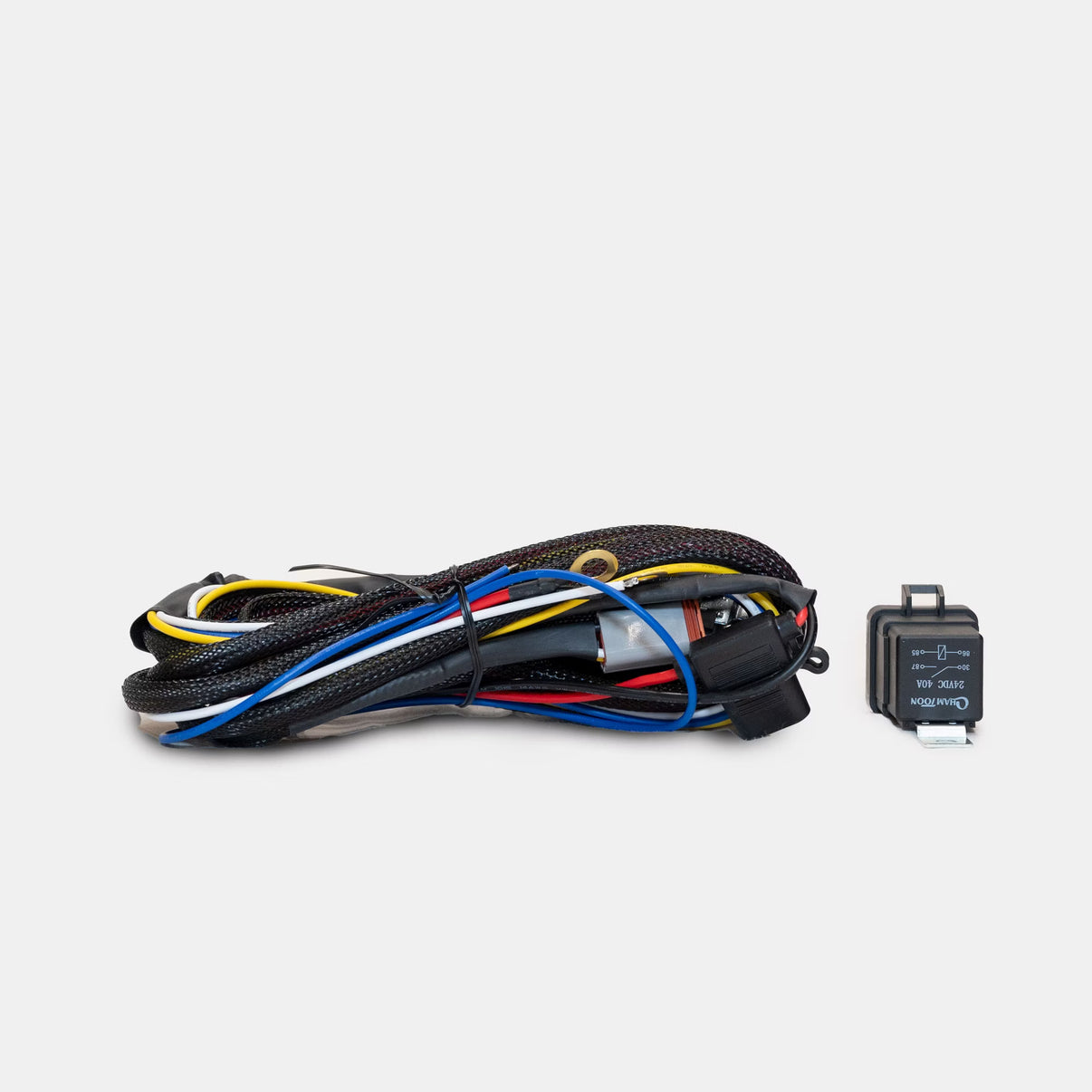LED Ekstra lys Relækabelsæt med DT4 stik - Til & LED ramper 12V - produktbillede