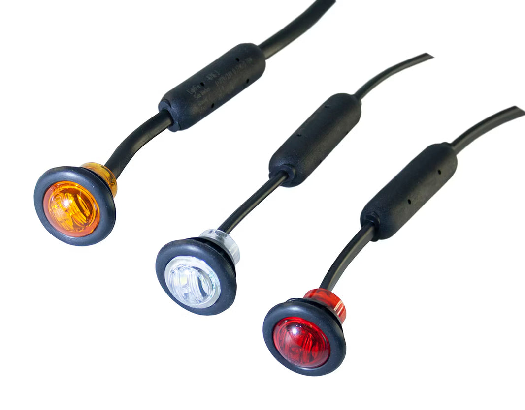 Positionslys 28 mm - Rød, Hvid eller Orange - produktbillede