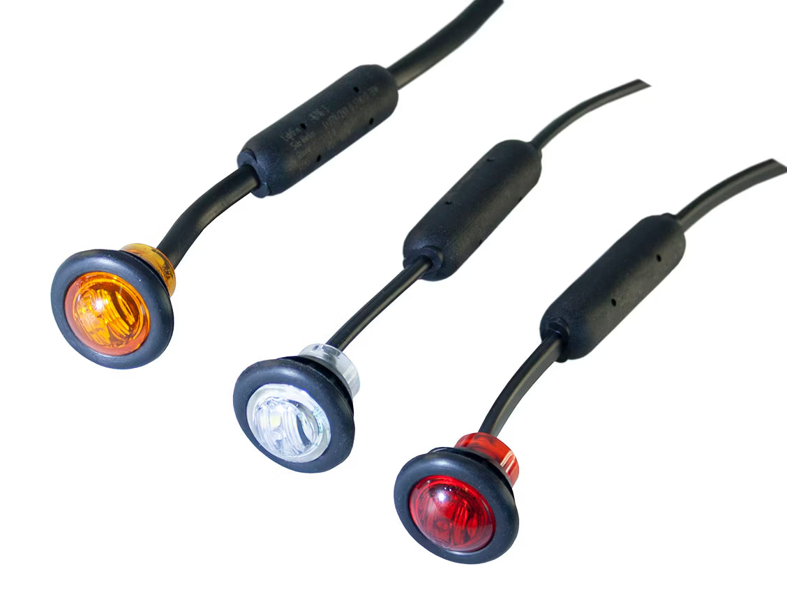 Positionslys 28 mm - Rød, Hvid eller Orange - produktbillede
