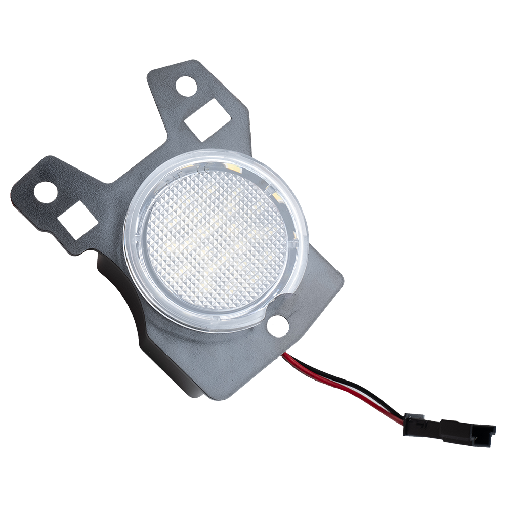 Tesla Model X LED-dørsensorlys - 2015 - Produktbillede forfra | TESLA