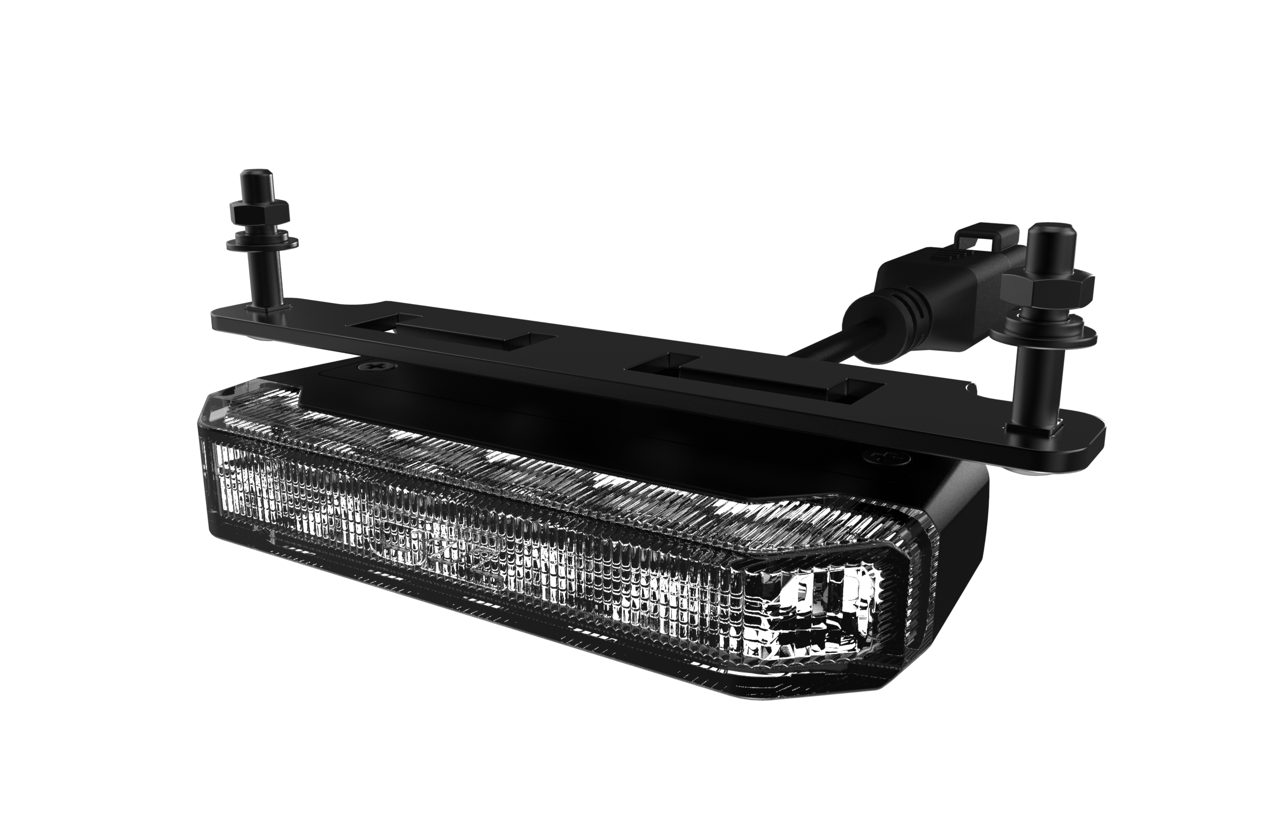 OZZ RL1 – Baklys LED – Sort – 10 – 30V – produktbillede forfra | OZZ