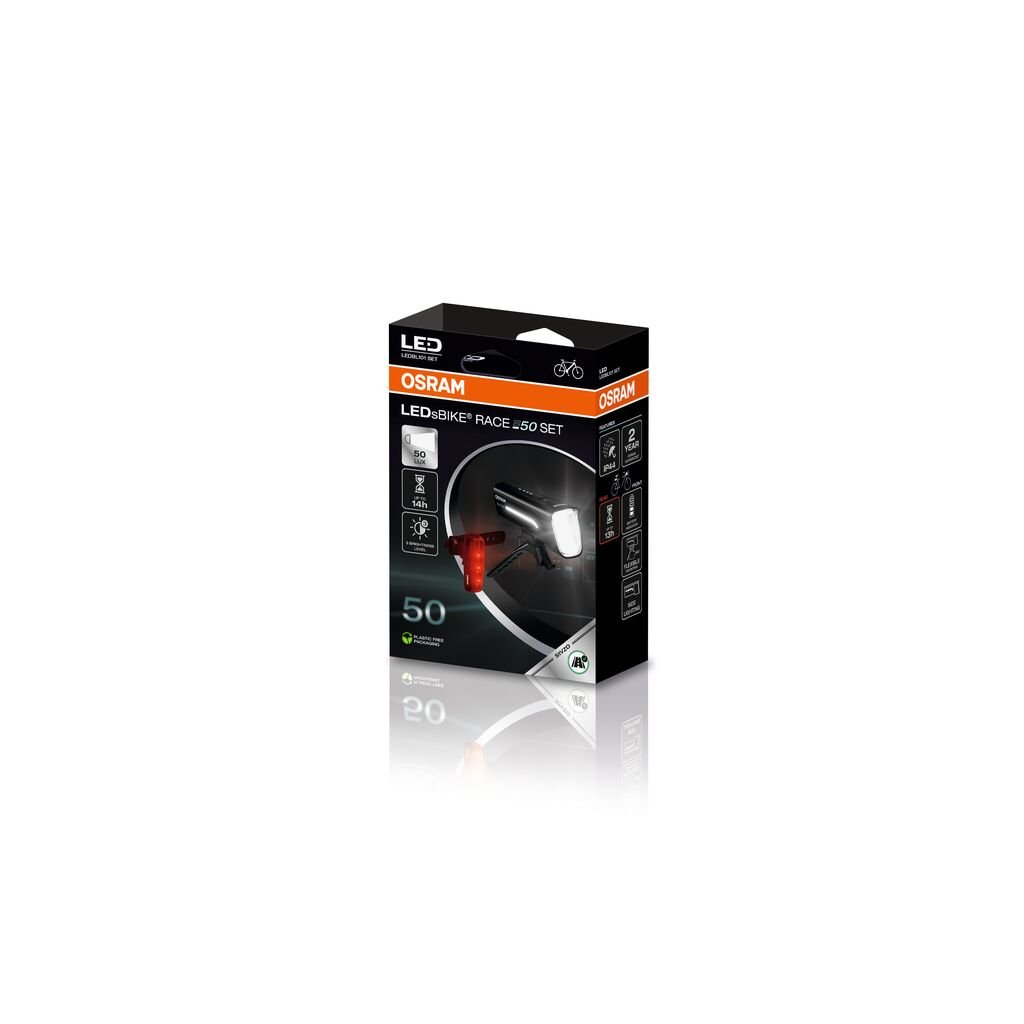 OSRAM LEDsBIKE RACE 50 SET – kompletterande vy | OSRAM
