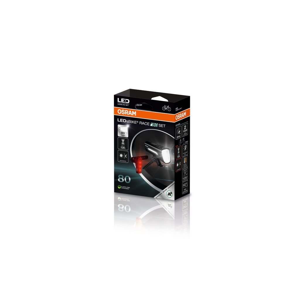 kompletterande produktbild av OSRAM LEDsBIKE RACE 80 SET – OSRAM
