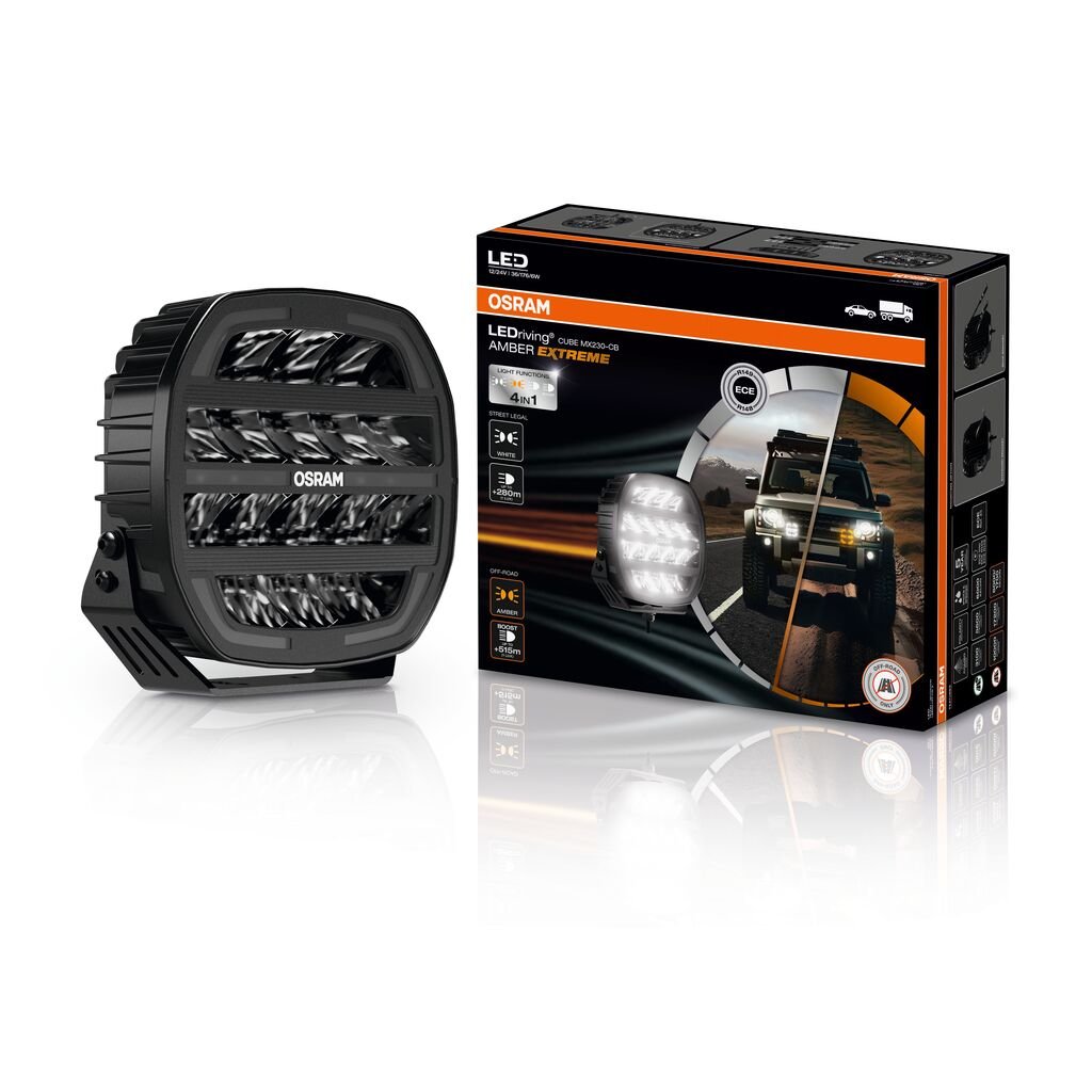 Osram LEDriving CUBE MX230 – CB AMBER EXTREME – 9" – produktbild 13 | OSRAM