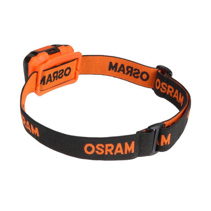 förpackning och medföljande tillbehör till LEDinspect HEAD TORCH 87 ESSENTIAL – OSRAM
