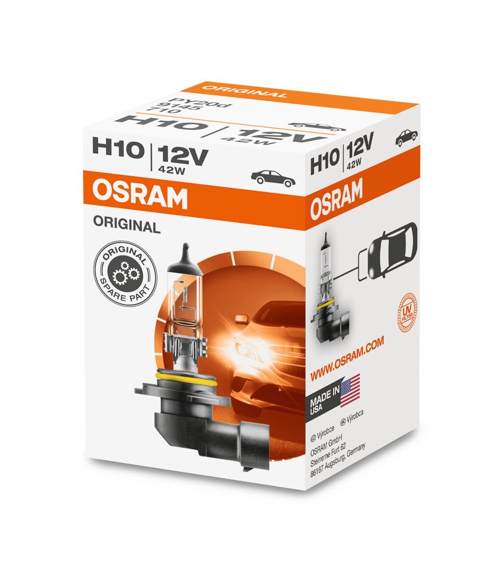 Osram ORIGINAL LINE H10 (FOLDING BOX) – närbild detaljer | OSRAM