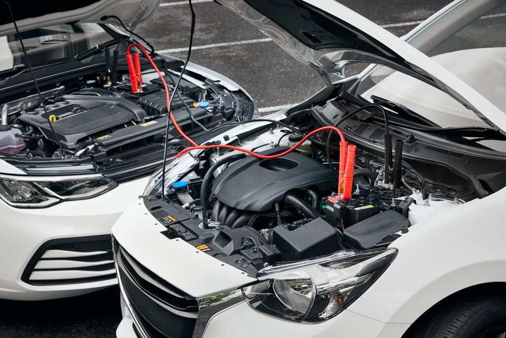 installationsvy för OSRAM STARTERcable 300A (BAG) – OSRAM