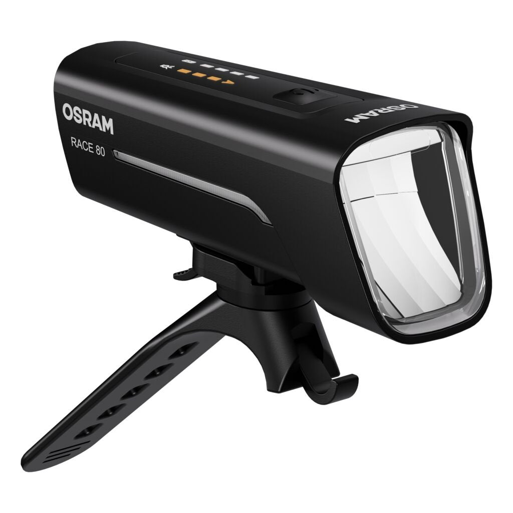 sidovy som visar profil och design av OSRAM LEDsBIKE RACE 80 SET – OSRAM