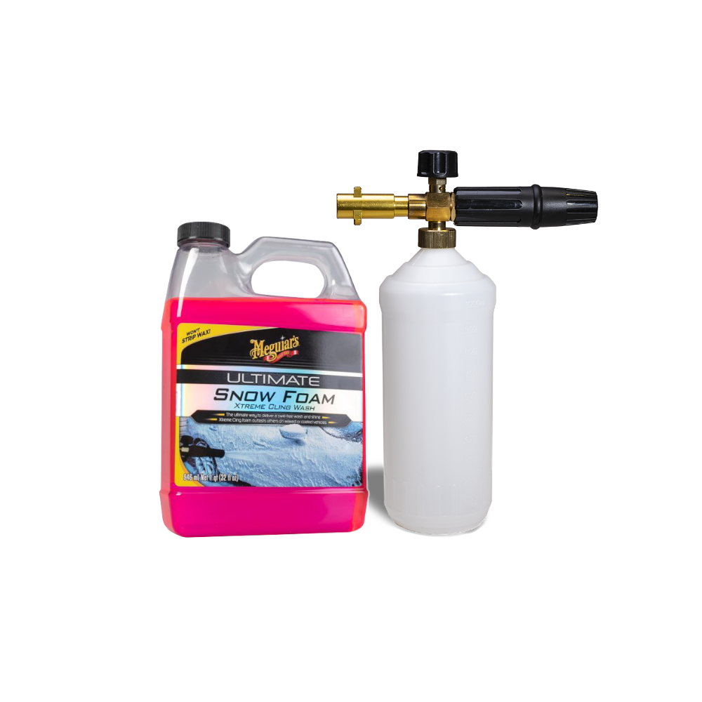 produktbillede set forfra, der viser Snow Foam Paket - Meguiar's