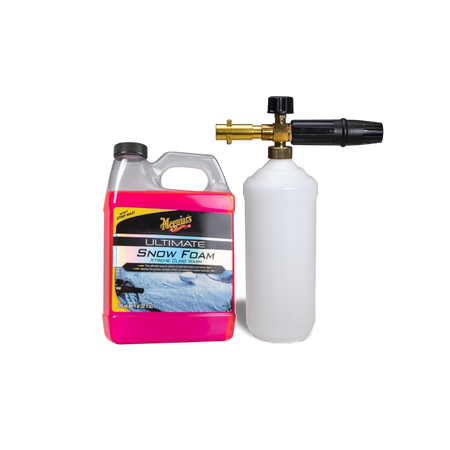 produktbillede set forfra, der viser Snow Foam Paket - Meguiar's
