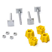 T-slidsbolte 20x20 mm – 4-pak til tagræling & tilbehør