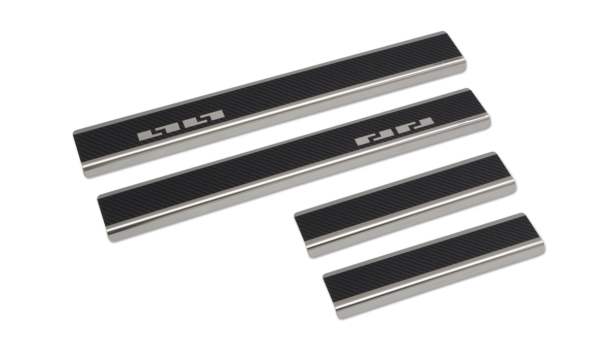 Tröskelskydd till Toyota Land Cruiser 250 2024+ – Kolfiber-look