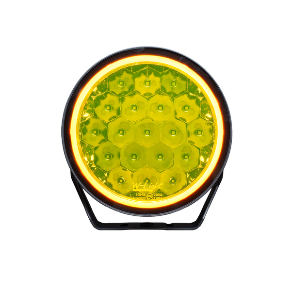 billede, der viser brugen af W9 Phoenix XTREME LED Extra Light – Gul – PHOENIX