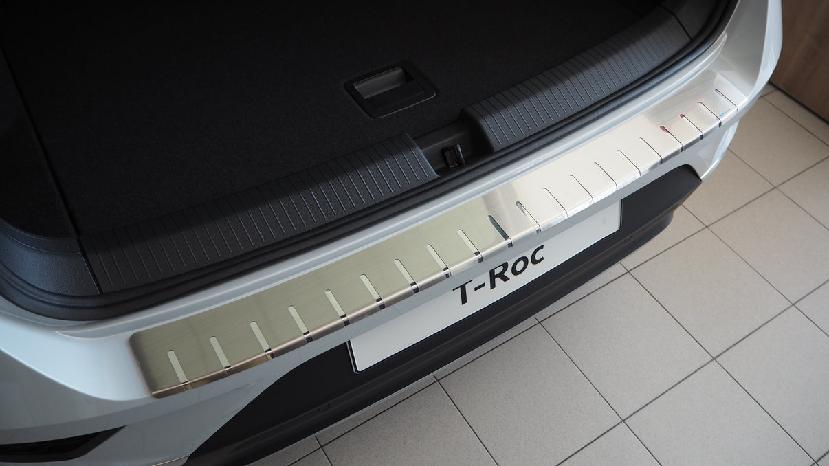 Lastskydd VW T-Roc 2017–2021 – rostfritt stål