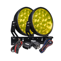 W – Light Phoenix W9 DARK RAD2 – Gul – produktbillede set forfra | W-Light