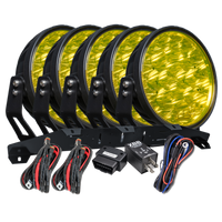 produktbillede fra forsiden viser W – Light Phoenix W9 DARK RAD5 – Gul – W-Light