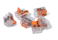 Wago 221 – 412 Splicing connector with levers – 2 – conductor 50 – P – produktbild framifrån | Wago