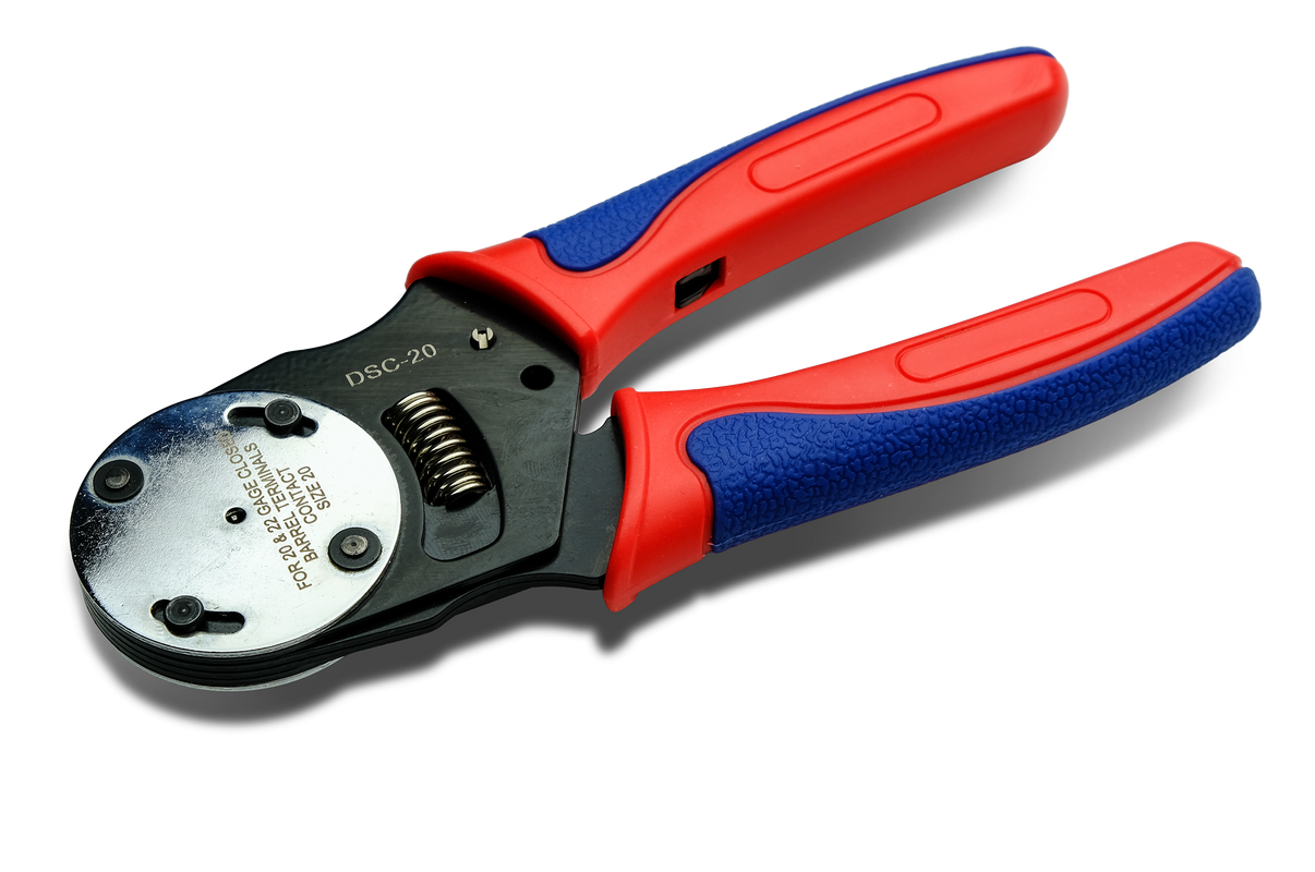 Luxtar Deutsch 4 – Way Crimping Tool for Size 20 – närbild detaljer | LUXTAR