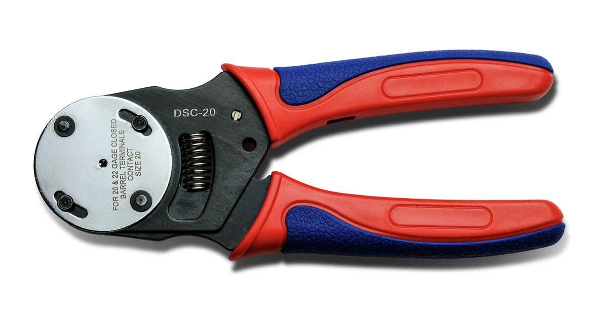 Luxtar Deutsch 4 – Way Crimping Tool for Size 20 – produktvy från sidan | LUXTAR
