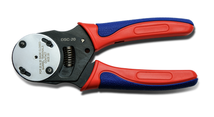 Luxtar Deutsch 4 – Way Crimping Tool for Size 20 – produktvy från sidan | LUXTAR