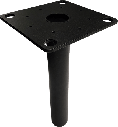 nærbillede af detaljer og materialer af Adapter 60 mm rør til bundplade 200x200 160 c/c – S-Line