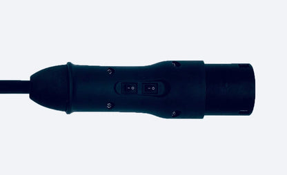 sidebillede, der viser profil og design af Adapter Type 2 til CEE 3-faset 400V 16A/32A Mode 3 - Evconnect - Evconnect