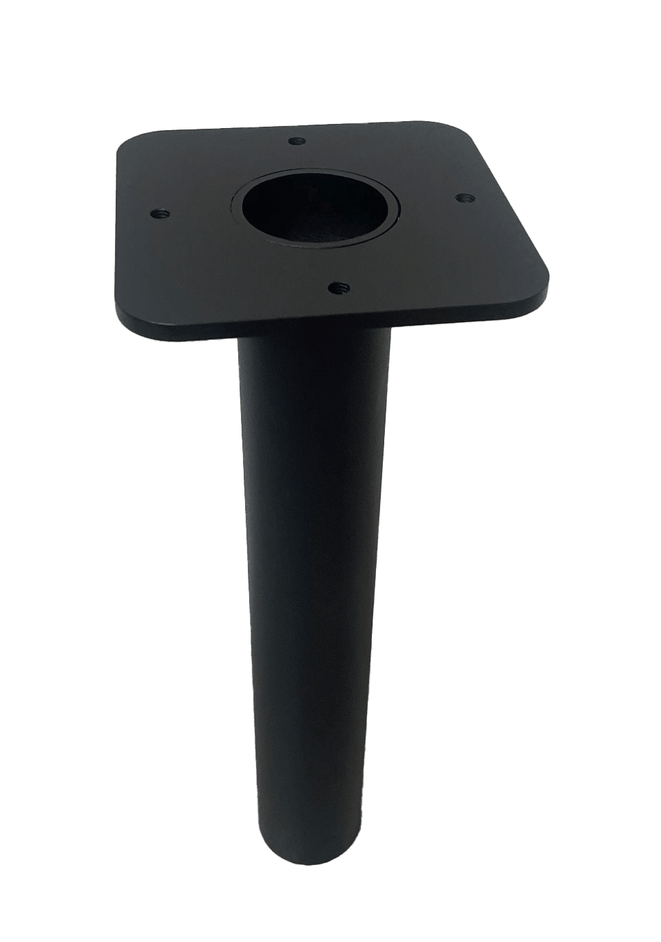 produktbillede forfra viser Adapterbeslag 60 mm rør BaseMount 140x140 til ladeboks – S-Line – S-Line