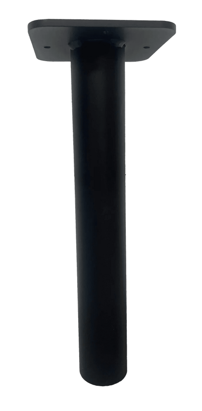 sidebillede, der viser profil og design af Adapterbeslag 60 mm rør BaseMount 140x140 til ladeboks - S-Line - S-Line