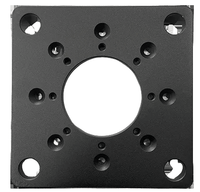 Adapterplade 160 c/c 200x200 mm stål til stålfundament til ladeboks - Køretøjstilbehør fra S-Line