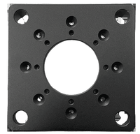 Adapterplade 160 c/c 200x200 mm stål til stålfundament til ladeboks - Køretøjstilbehør fra S-Line
