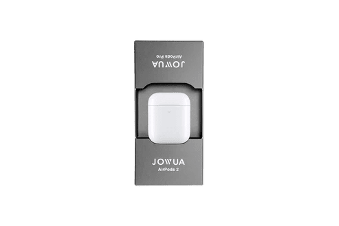 emballage og inkluderet tilbehør til AirPods holder Jowua – TESLA