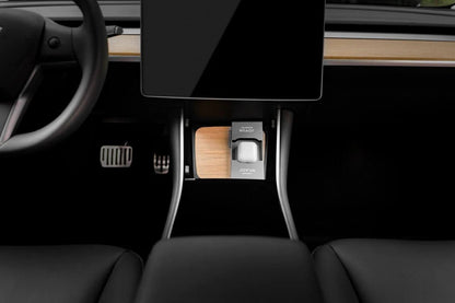 sidebillede, der viser profil og design af AirPods holder Jowua – TESLA