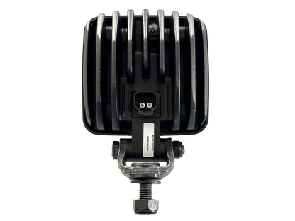 sidebillede, der viser profil og design af Arbejdslampe ABL LED SHD 3000 bred Ny - Carlevel
