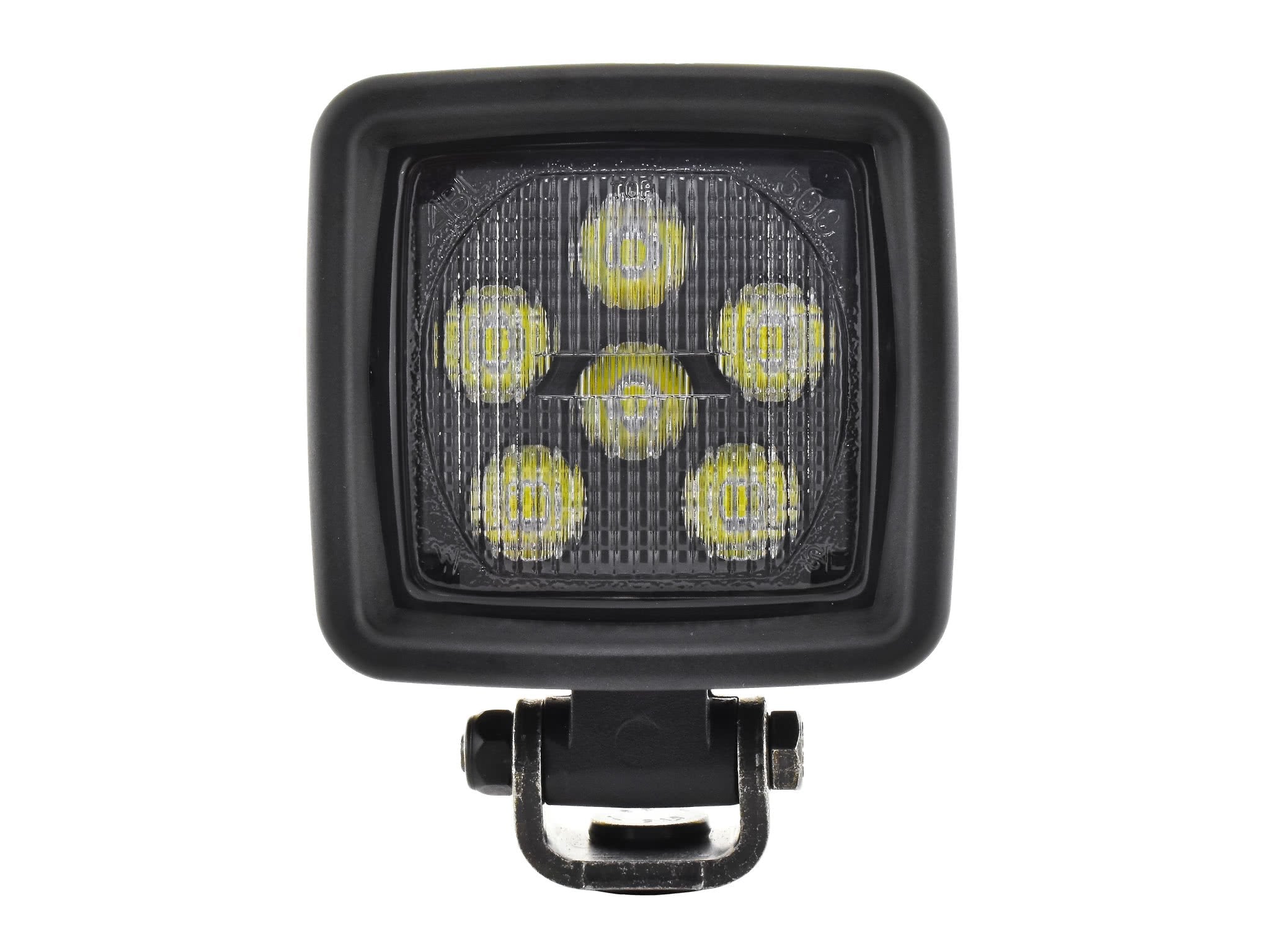nærbillede af detaljer og materialer af Arbejdslampe ABL LED SHD 3000 FLA – Carlevel