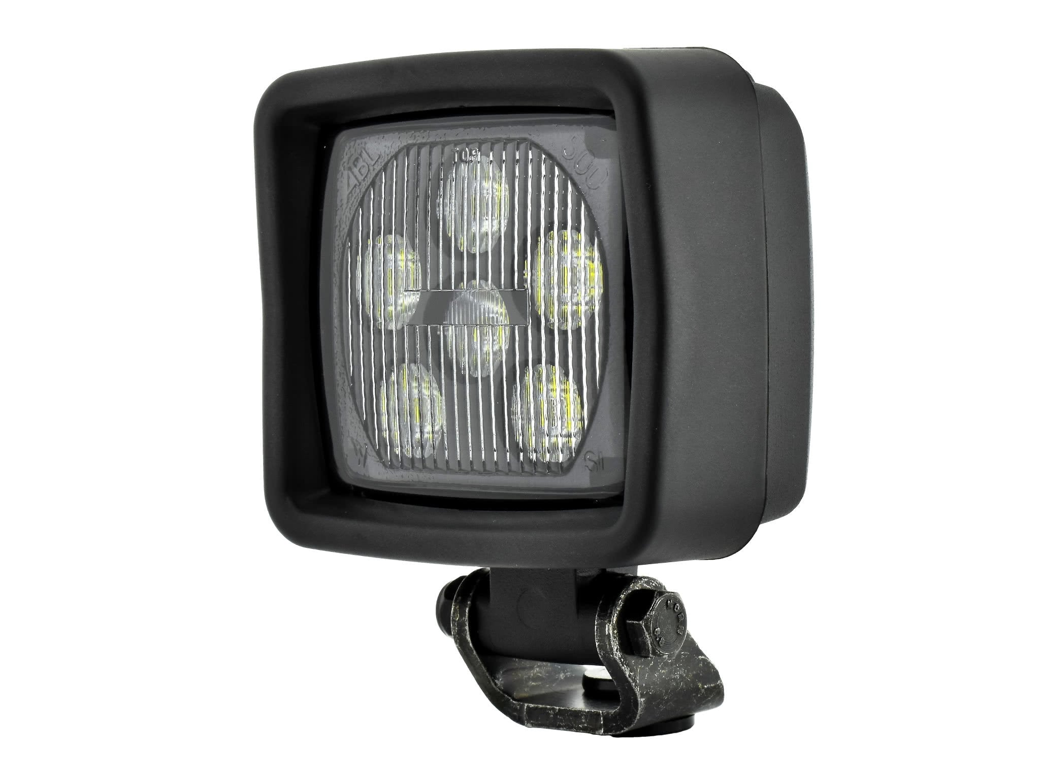 emballage og tilhørende tilbehør til Arbejdslampe ABL LED SHD 3000 FLA – Carlevel