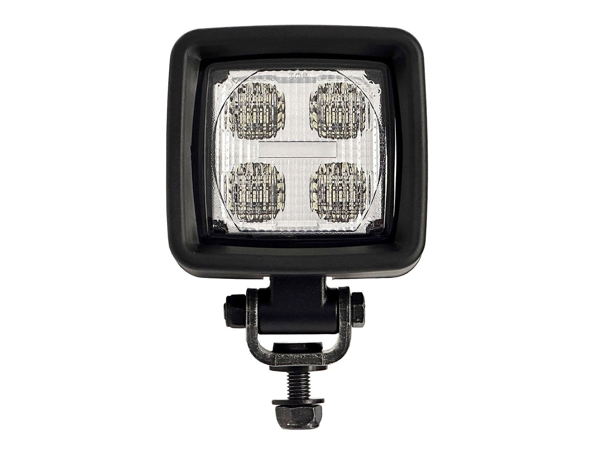 nærbillede af detaljer og materialer af Arbejdslampe ABL LED SHD 5000 Wide – Carlevel