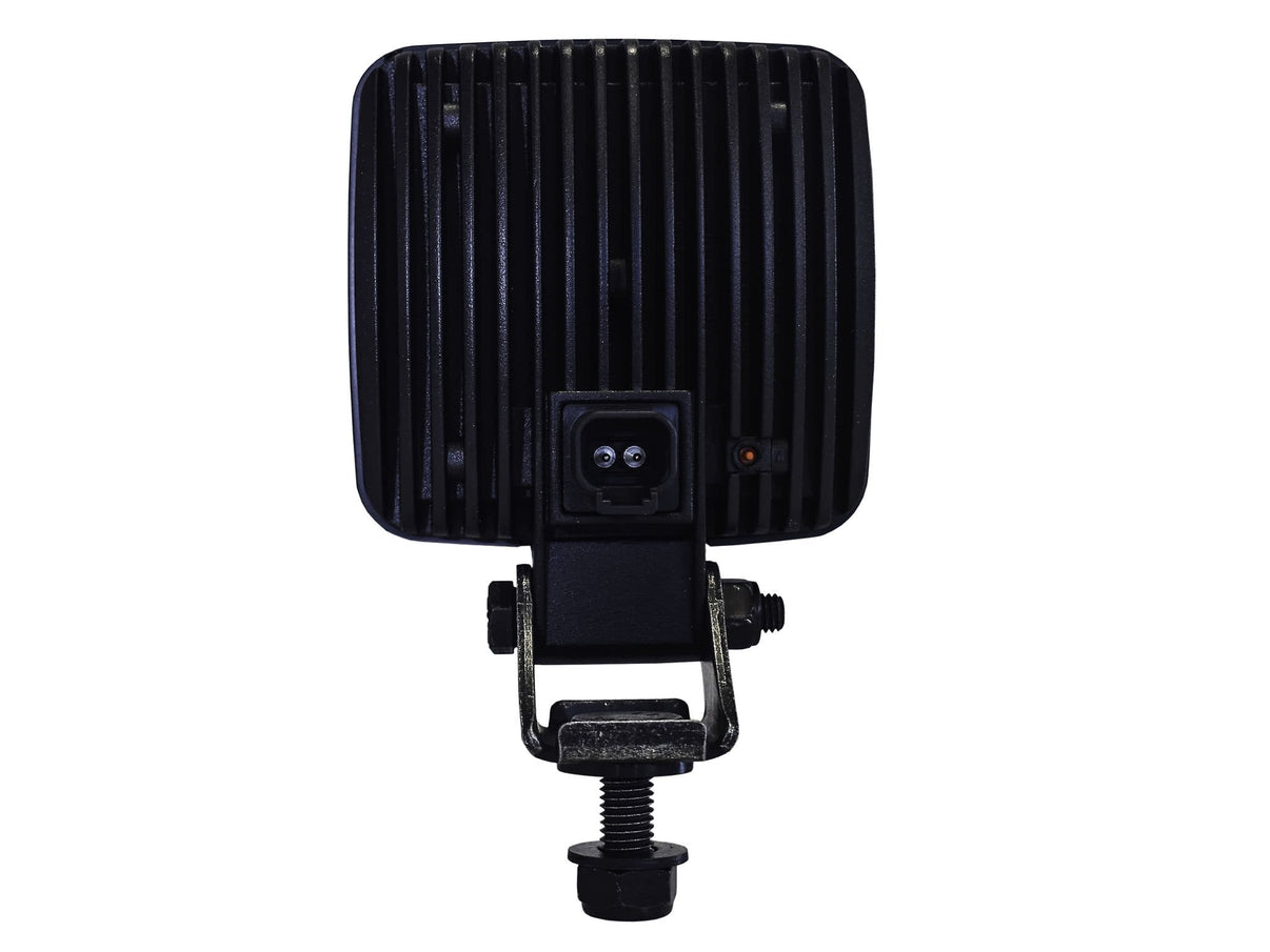 sidebillede, der viser profil og design af Arbejdslampe ABL SLA 2000 bred - Carlevel