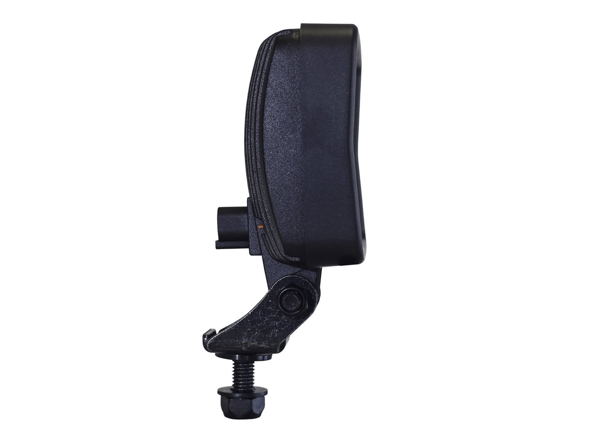 sidebillede, der viser profil og design af arbejdslampe ABL SLA 2000 FL NO GLARE – Carlevel