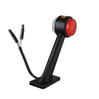produktbillede forfra viser Armlampe LED Rød/Hvid/Gul - Højre 2PIN (Lang) - LEA