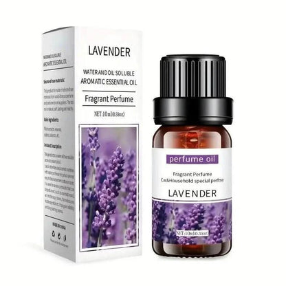 produktbillede forfra viser Aromaolie 10 ml - Langtidsholdbar duft til aromaterapi og duftspredere - Carlevel