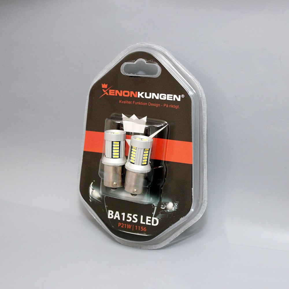 ekstra visning, der viser funktionerne i BA15S – 1156 30SMD 12 – 24V Hvid – Xenon King