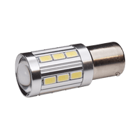 produktbillede forfra viser BA15S – 1156 Canbus LED 21SMD Hvid – Carlevel