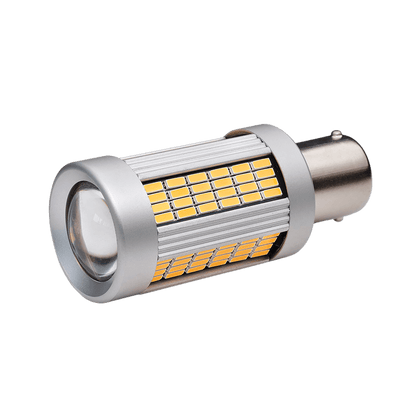 produktbillede fra forsiden viser BA15S – 1156 Signal Amber – Xenon King