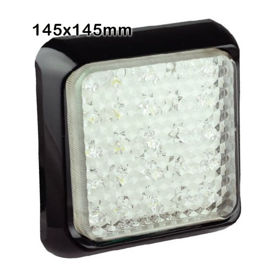nærbillede af detaljer og materialer af Backlight 125WME White - LEA