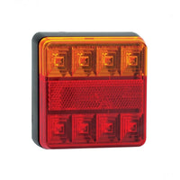 Baglygter 101BAR2 12V – 2 – pakke – produktbillede forfra | LEA