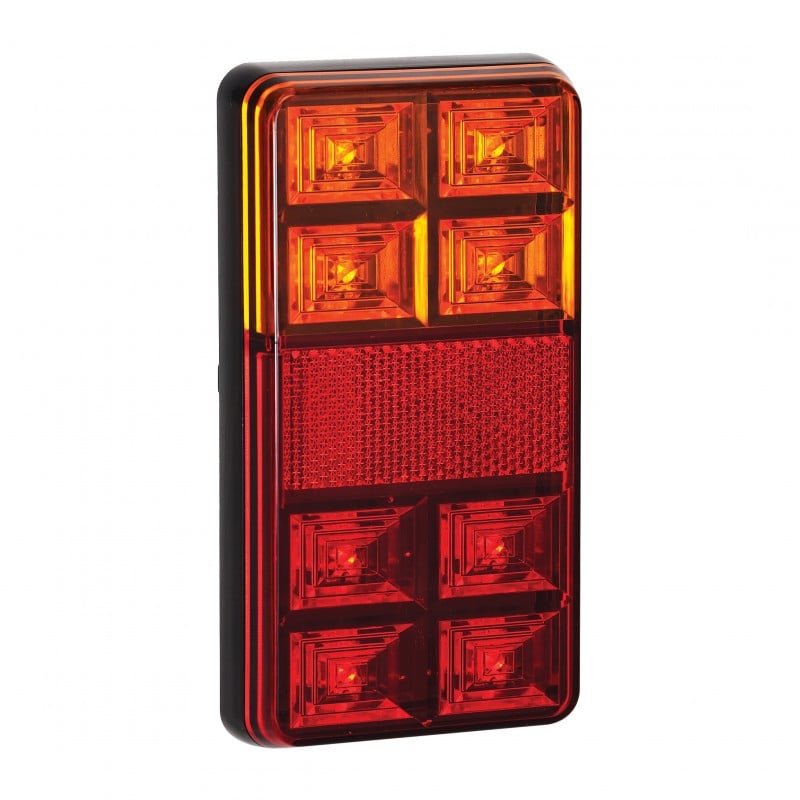 Baglygter 151BAR2 12V – 2 – pakke – produktbillede forfra | LEA