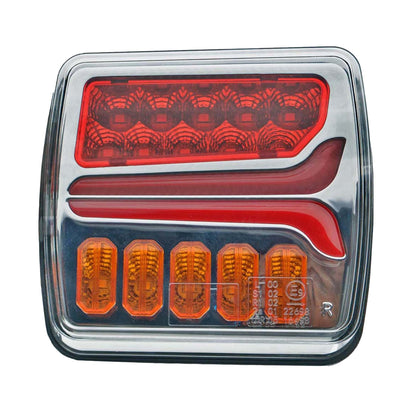 Baklykta – 12–24V DC – 105 × 105 × 70 mm - Carlevel AB - Fordon och delar > Fordonstillbehör