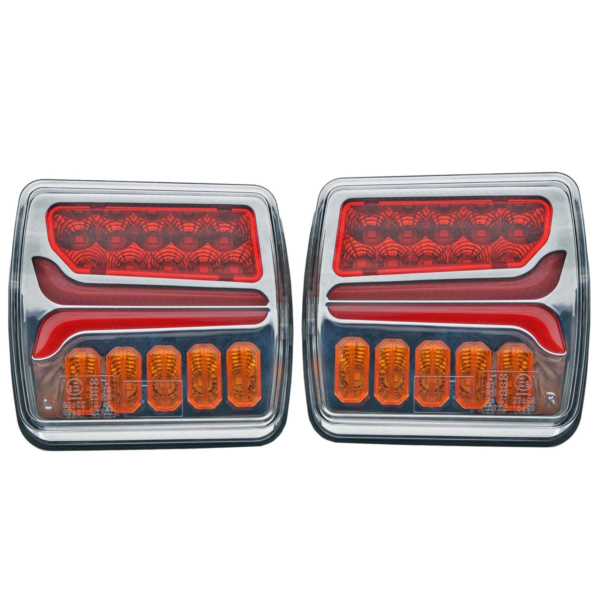 Baklykta – 12–24V DC – 105 × 105 × 70 mm - Carlevel AB - Fordon och delar > Fordonstillbehör